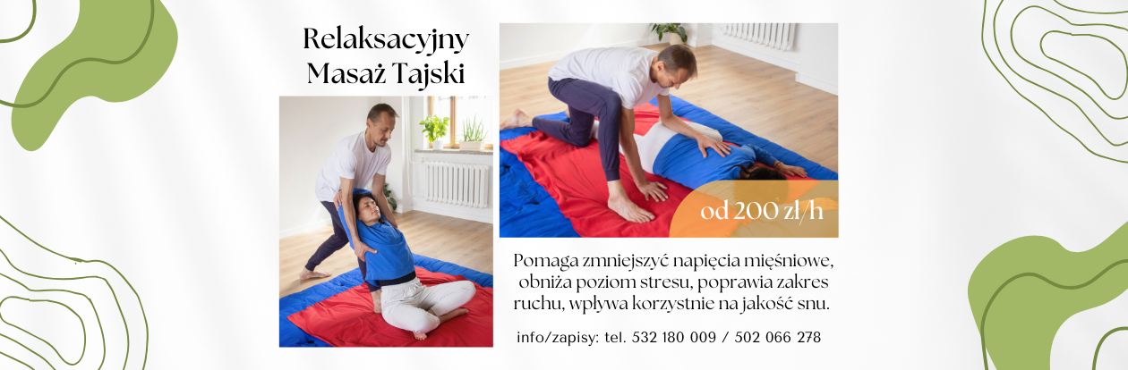 Relaksacyjny Masaż Tajski